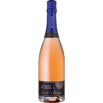 Víno Domaine Rosier - Terre de Villelongue Rosé Brut - AOC Crémant de Limoux