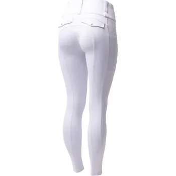 Jezdecké oblečení Dámské rajtky HORZE Anya Fullgrip Černá 36