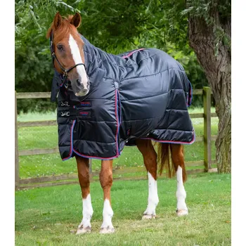 Deka pro koně Stájová deka Premier Equine 200g Černá 5,9" (125cm)