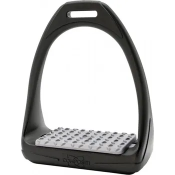 Třmeny COMPOSITI Soft Reflex Černá/modrá