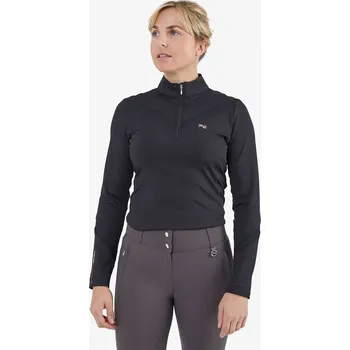 Dámské jezdecké tričko Premier Equine Arclos XXL Černá