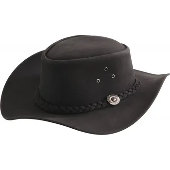 Vybavení pro jezdce Westernový klobouk RANDOL'S OILED Černá L