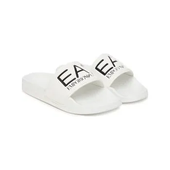 Dámské pantofle Nazouváky EA7 Emporio Armani 7Y000037 AF15118 U0001 Bílá 39