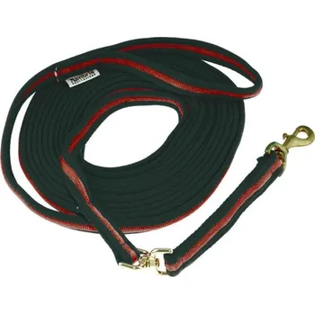 Lonž Umbria Equitazione Padded nylon tm. modrá/vínová