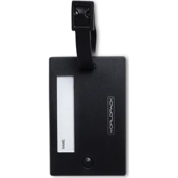 WORLDPACK Jmenovka na zavazadlo Address Tag Black