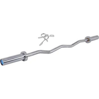 Tyč činky THUNDER Olympijská osa 120 cm, 50 mm VÍCEBAREVNÁ