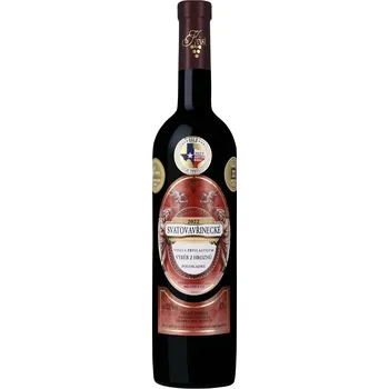 Víno Krist - Svatovavřinecké - výběr z hroznů