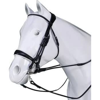 Jezdectví Drezurní uzda ACAVALLO Gioconda Černá COB