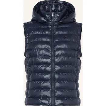 Dámská vesta Tommy Hilfiger Dámská Prošívaná Vesta S Odnímatelnou Kapucí,...
