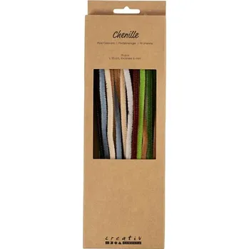 creativ company Chlupaté modelovací drátky /25ks/ podzimní mix
