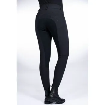 Jezdecké oblečení Dámské rajtky HKM Savona Černá 34