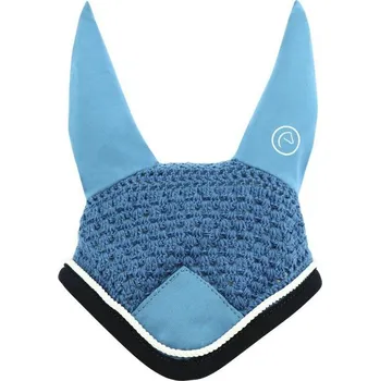 Koňská maska proti hmyzu Čabraka pro koně EQUITHME POLYFUN Tmavě modrá FULL