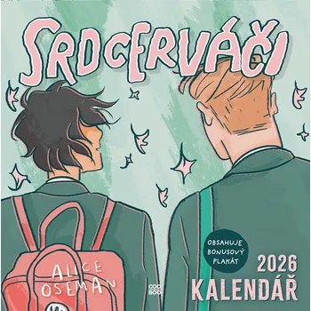 Kancelář Srdcerváči 2026 - nástěnný kalendář - Alice Oseman