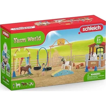Figurka Schleich 72149 Agility v koňském boxu