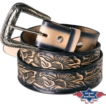 Opasek Kožený opasek WG-104 44 ich (111 cm)