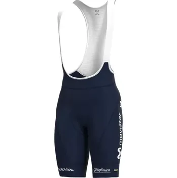 cyklistický dres Kraťasy se šrákama PRR profi týmu MOVISTAR 2020