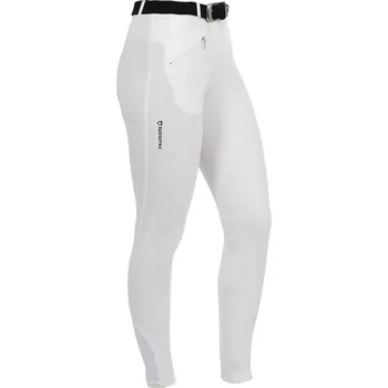 Vybavení pro jezdce Dámské jezdecké rajtky Equestro Lea Bílá 42