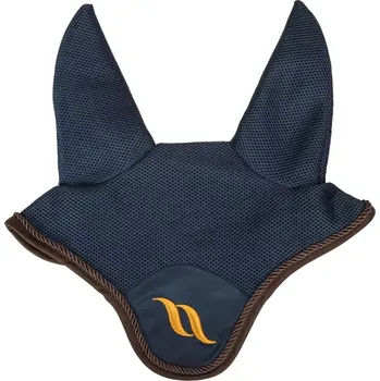 Koňská maska proti hmyzu Čabraka Back on Track Airflow Vínová