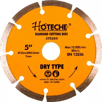 Řezný kotouč Diamantový řezný kotouč 125 mm, segmentový - HT570204