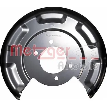 Brzdový kotouč Ochranný plech proti rozstřikování, brzdový kotouč METZGER 6115590