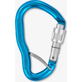 Jištění SIMOND Šroubovací karabina HMS Goliath Secure s vnitřní západkou zabraňující protočení