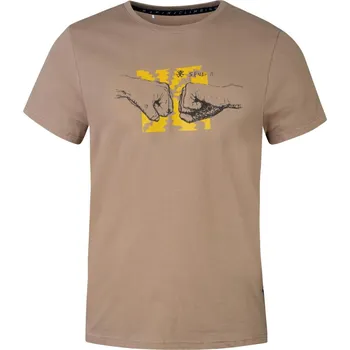 Pánské tričko Pánské triko Rafiki Arcos timber wolf L