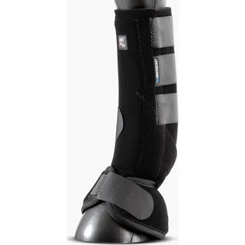 Ochrana nohy a ocasu Kloubové kamaše s ochranným zvonem Premier Equine Air-Tech Černá S