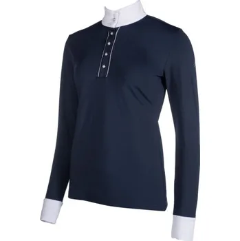 Jezdecké sako Dámské závodní tričko HKM Emilia Bílá M