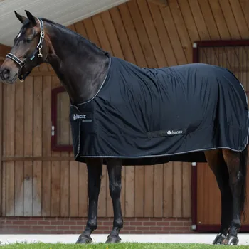 Deka pro koně Stájová deka Bucas Shamrock Power Černá 170cm (7´2)