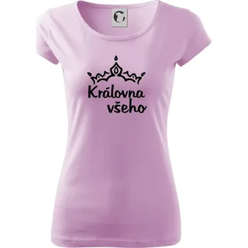Dámské tričko Královna všeho - Dámské triko Pure - L ( Orchid )