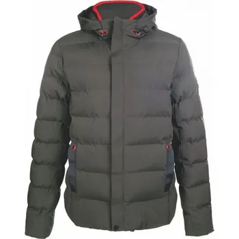 Pánská prošívaná bunda HKM - Hamburg olivová zelená M