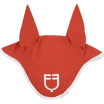 Koňská maska proti hmyzu Čabraka EQUESTRO GP Logo Bílá/bílá PONY