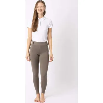 Jezdecké kalhoty Dámské legíny Horze Dea FullGrip Zelená 40