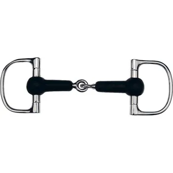 Udidlo pro koně Udidlo FEELING déčko potažené gumou 13,5 cm
