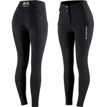 Jezdecké kalhoty Dámské jezdecké termo rajtky B Vertigo Justine Silicone Černá 40