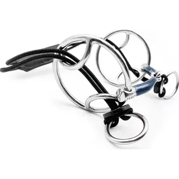 Udidlo pro koně Řemínek k vícetypovému udidlu Fager Černá