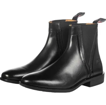 Jezdecká obuv Jezdecká kožená pérka HKM Lack 42