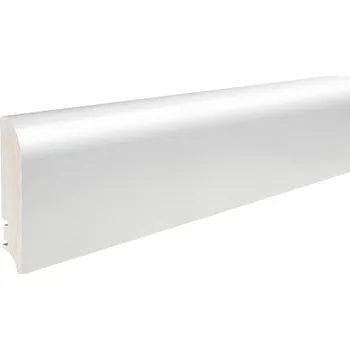 Vánoční ozdoba Soklová lišta FORNIR PW92 biela 220 cm