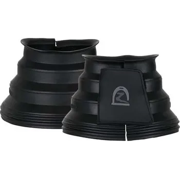 Ochrana nohy a ocasu Gumové zvony HORZE Černá L