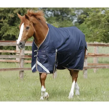 Deka pro koně Nepromokavá výběhová deka pro koně Premier Equine Titan 100g Vínová 7" (165cm)