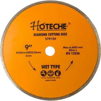 Řezný kotouč Diamantový řezný kotouč 230 mm, WET TYPE - HT570106