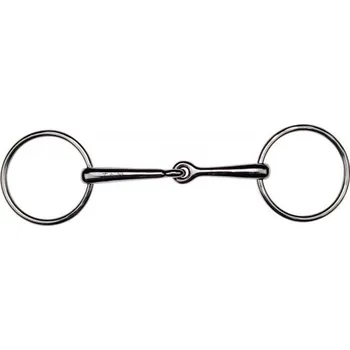 Udidlo pro koně Udidlo FEELING lomené s udítkem 14mm 13,5 cm