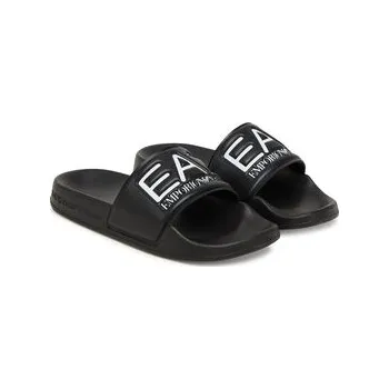 Dámské pantofle Nazouváky EA7 Emporio Armani 7Y000037 AF15118 UC001 Černá 35