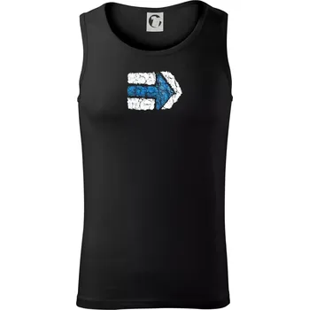 Pánské termoprádlo Párová turistická značka modrá - Tílko pánské Core - XL ( Černá )