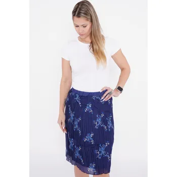 Dámská sukně Dámská sukně KIXMI NELLIE TMAVĚ MODRÁ S