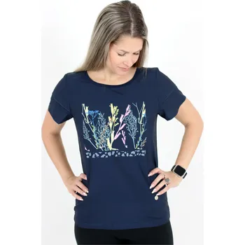 Dámské tričko Dámské triko KIXMI RIANNA TMAVĚ MODRÁ L