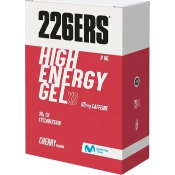 226ERS Gel XS High Energy Gel 8x45g 360g Vysoce sacharidové gely