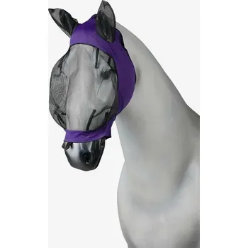 Koňská maska proti hmyzu Maska proti hmyzu Horze Soft Stretch Světle zelená COB