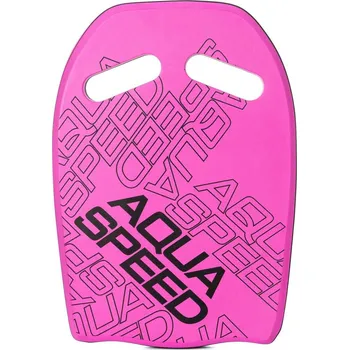 Vodní sport AQUA SPEED Plavecká deska WAVE Kickboard pro děti i dospělé RŮŽOVÁ|ČERNÁ