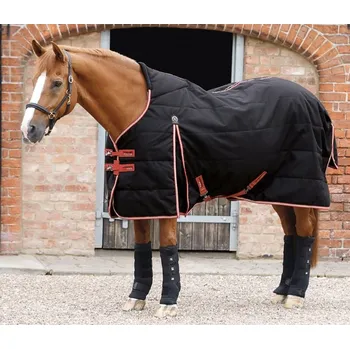 Deka pro koně Stájová deka pro koně s vyšším krkem Premier Equine Lucanta 200g 6,3" (145cm)